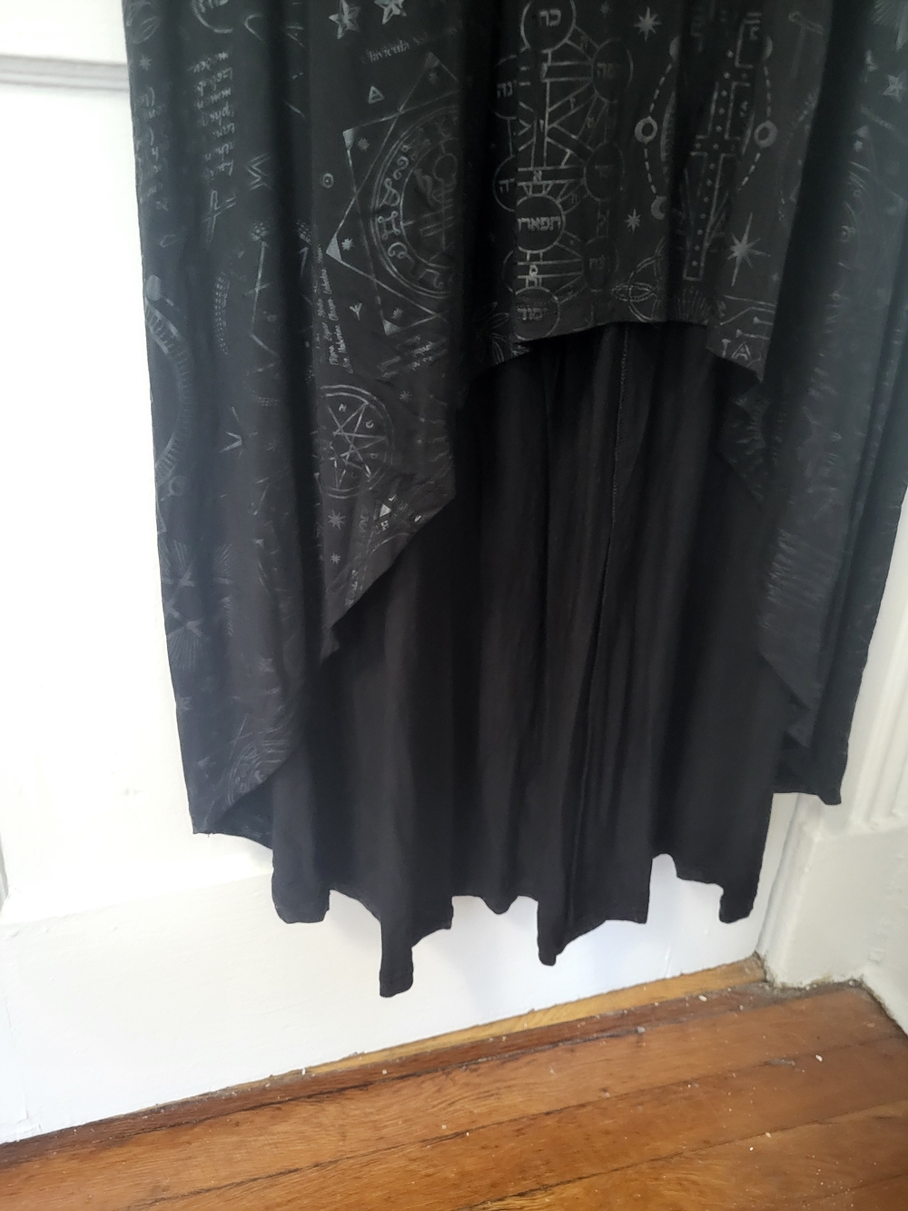 NWOT Killstar Occult Print High-Low Maxi Dress - Picture 2 of 4